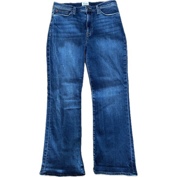 Hudson Blair Bootcut Jeans Women’s Size 30 Blue Stretch Denim Hemmed Inseam - Picture 1 of 13